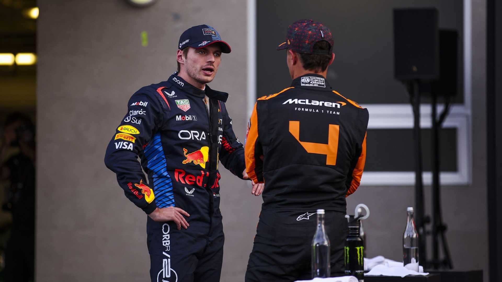 Max Verstappen And Lando Norris Incident Mexico City Gp