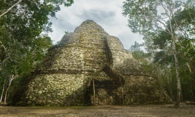 Mayan Settlement Yucatan Peninsula Jungle