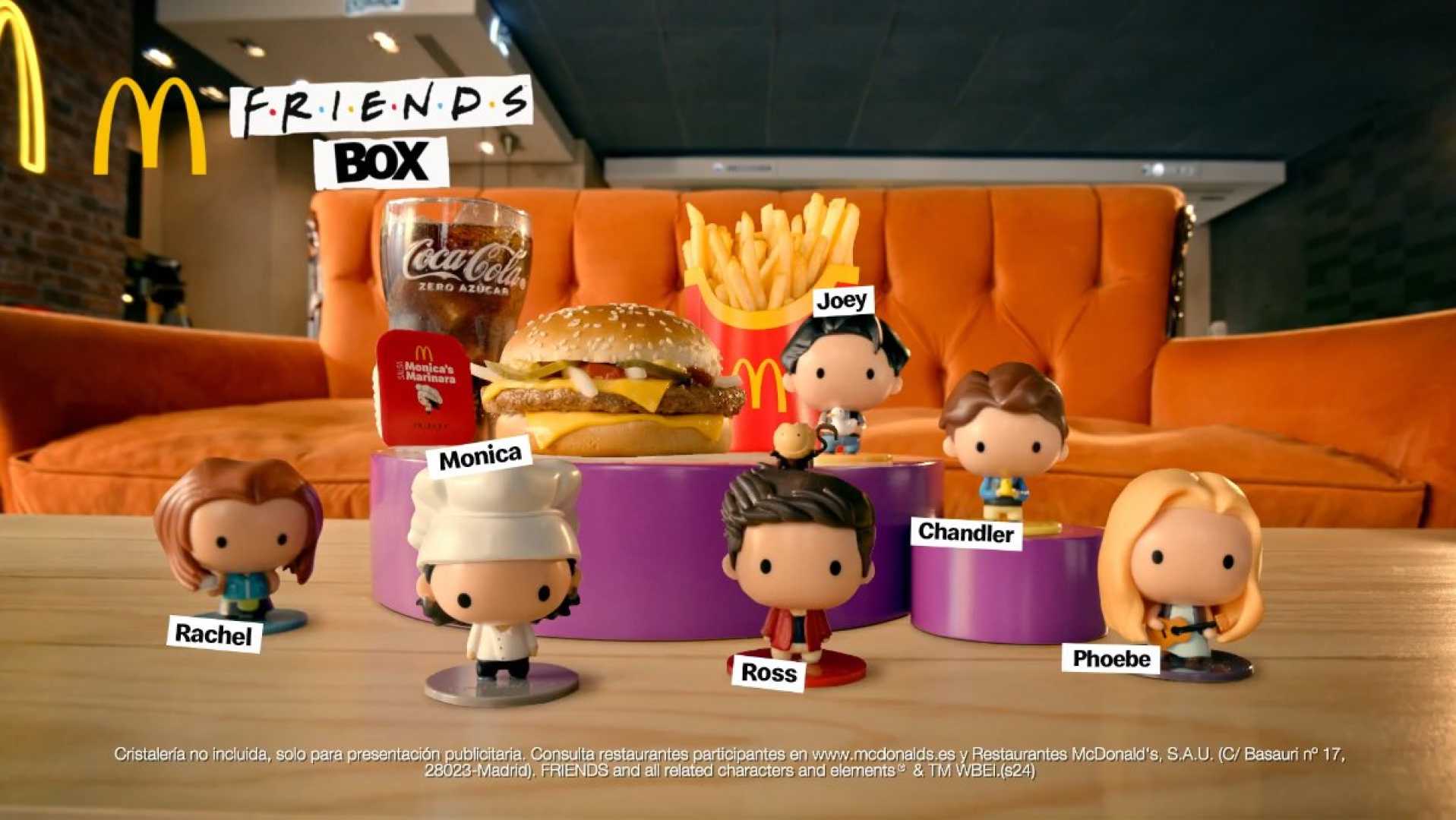 Mcdonald's Spain Friends Happy Meal