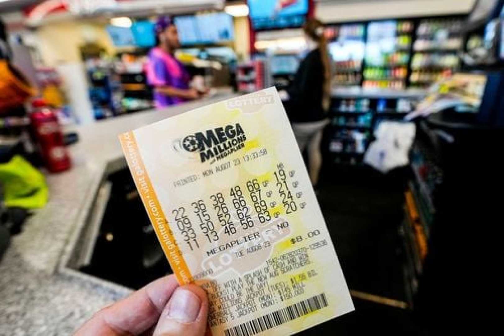 Mega Millions Lottery Ticket