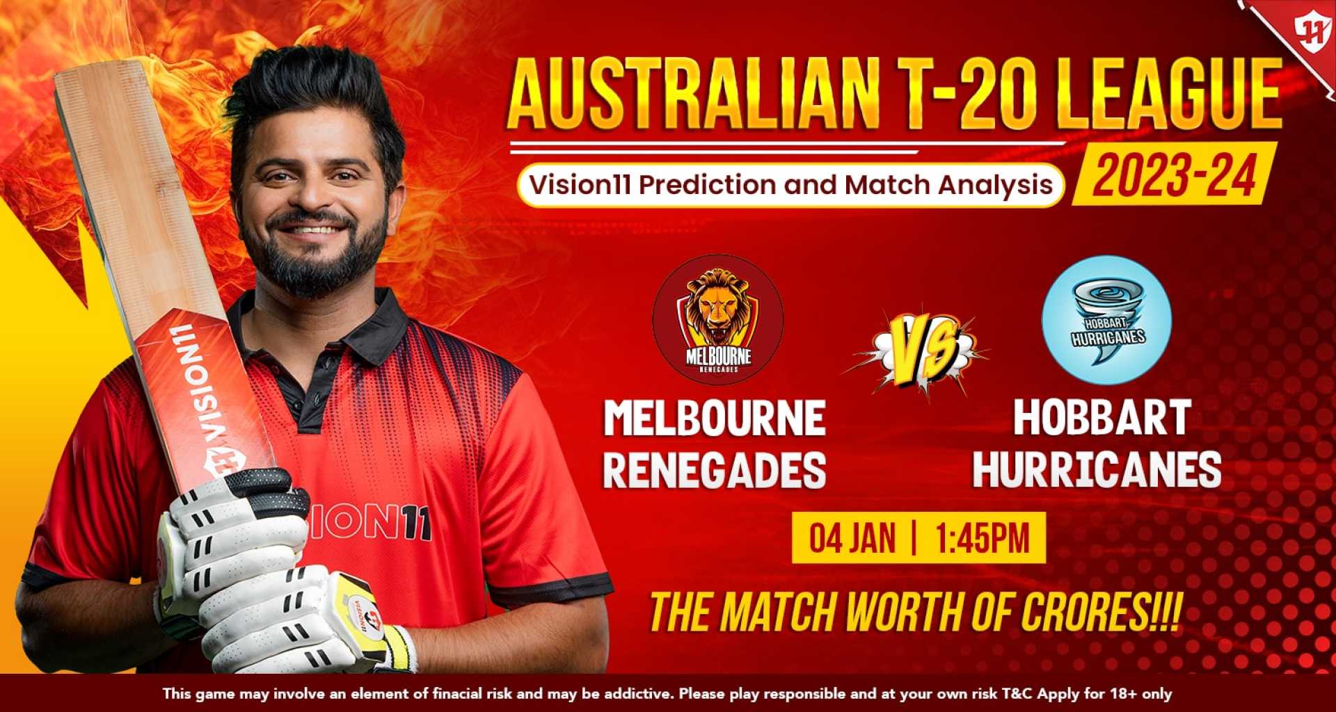 Melbourne Renegades Women Vs Hobart Hurricanes Women