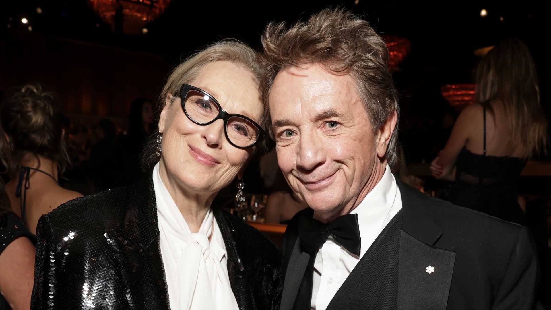 Meryl Streep Martin Short Giorgio Baldi