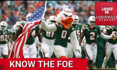 Miami Hurricanes Vs Louisville Cardinals Football