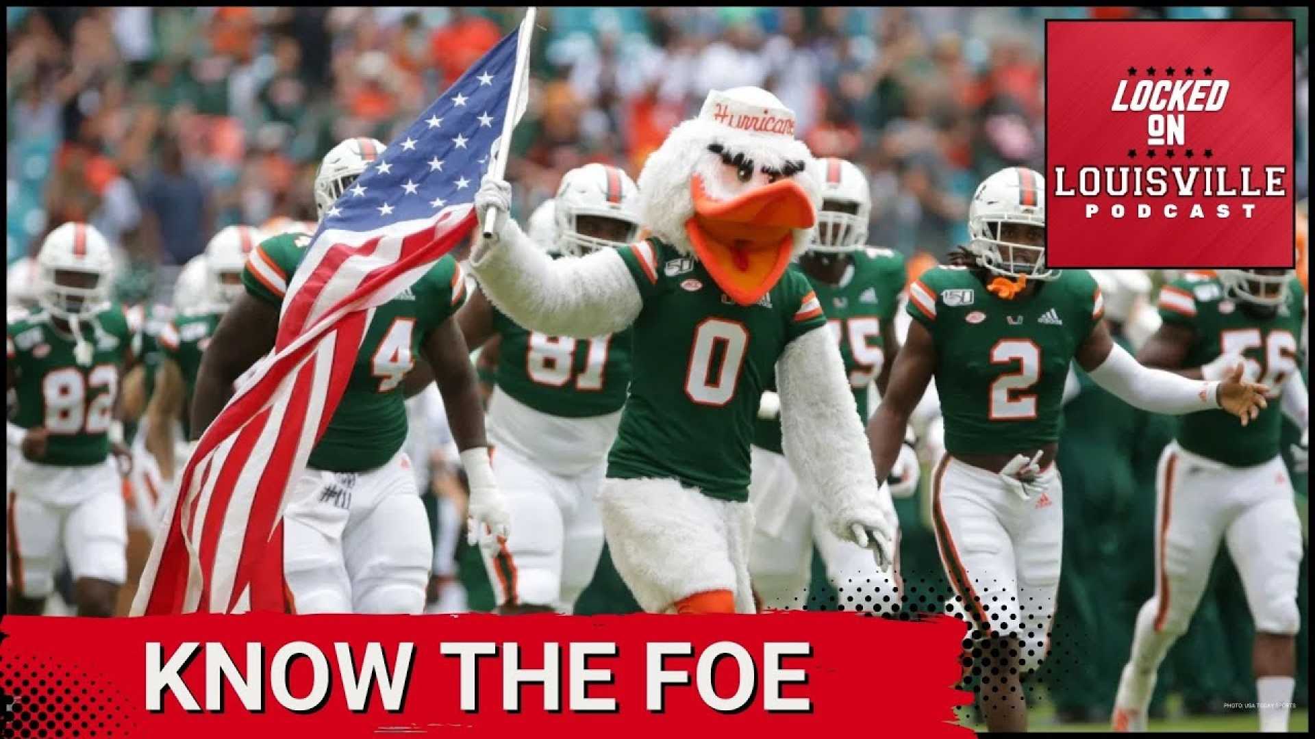 Miami Hurricanes Vs Louisville Cardinals Football