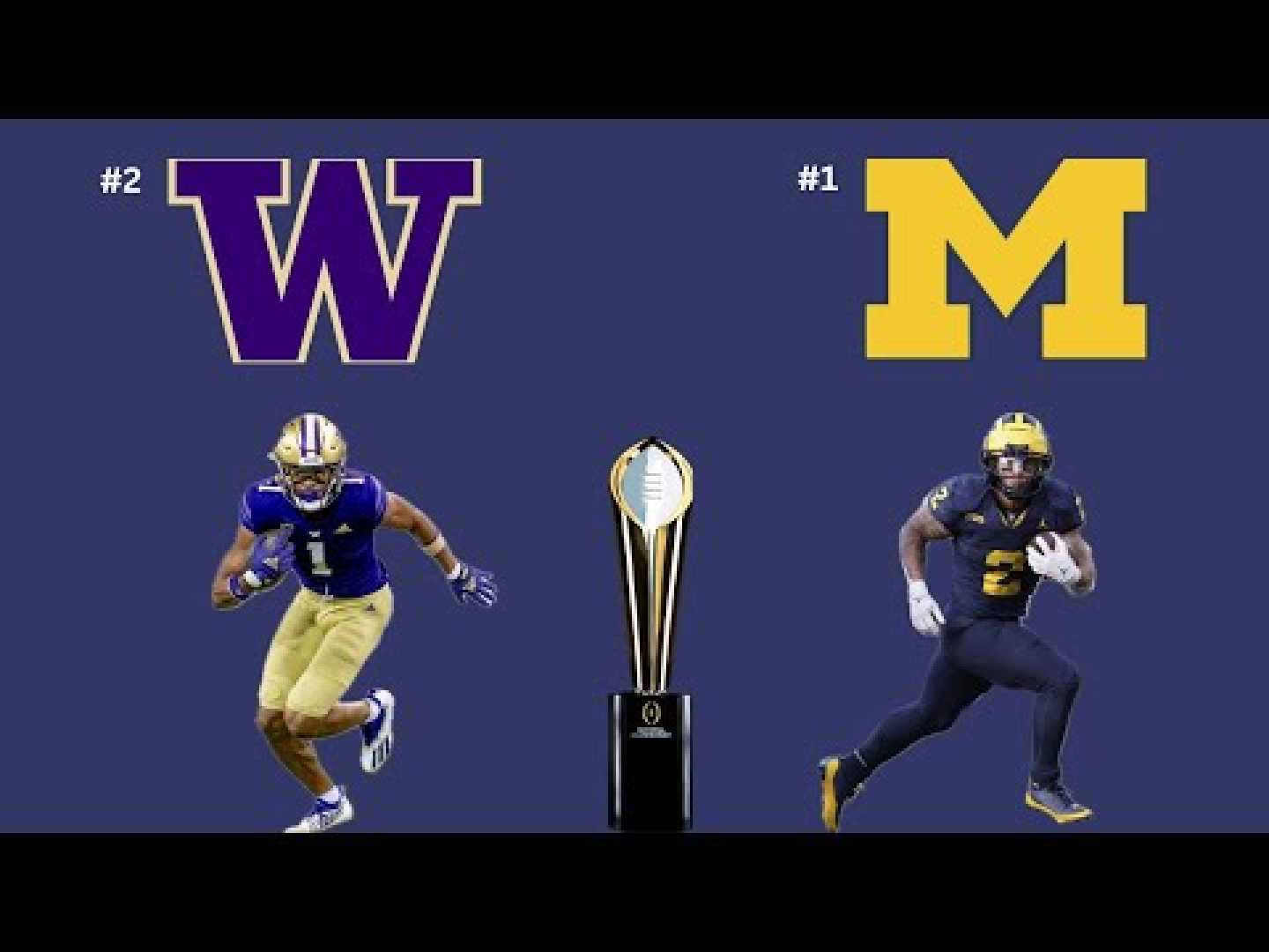 Michigan Wolverines Vs Washington Huskies Football Game