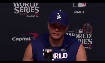 Miguel Rojas Dodgers World Series Press Conference