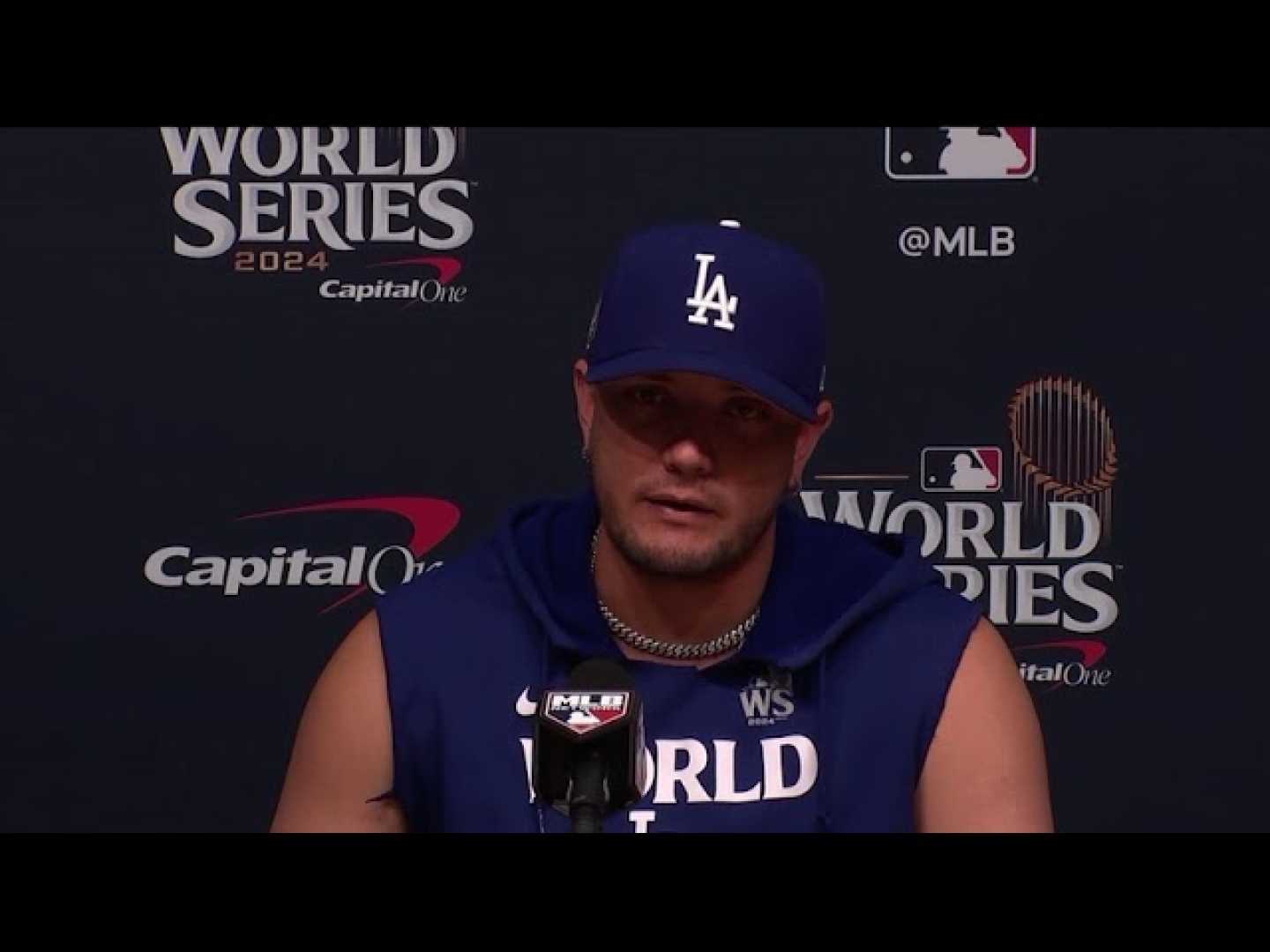 Miguel Rojas Dodgers World Series Press Conference