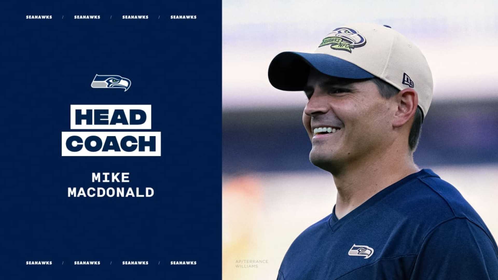 Mike Macdonald Seattle Seahawks Coach