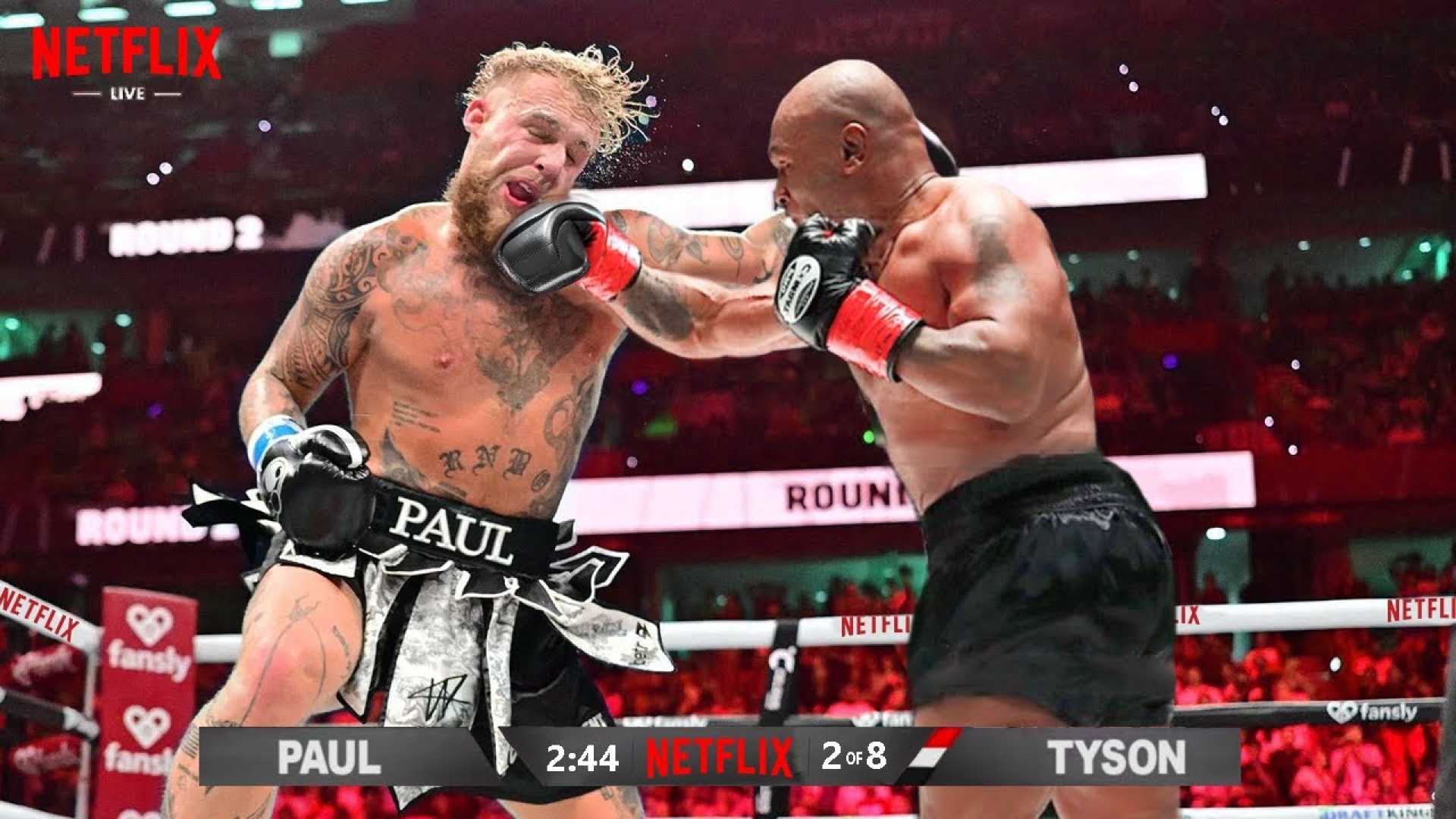 Mike Tyson And Jake Paul Boxing Match