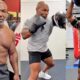 Mike Tyson And Jake Paul Training For Boxing Match