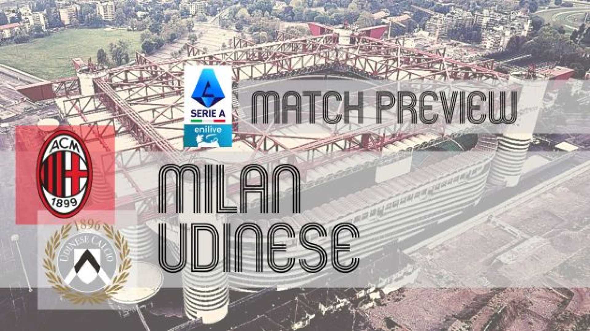 Milan Udinese Serie A