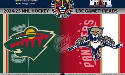 Minnesota Wild Vs Florida Panthers Hockey Game