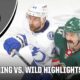 Minnesota Wild Vs Tampa Bay Lightning Game Highlights