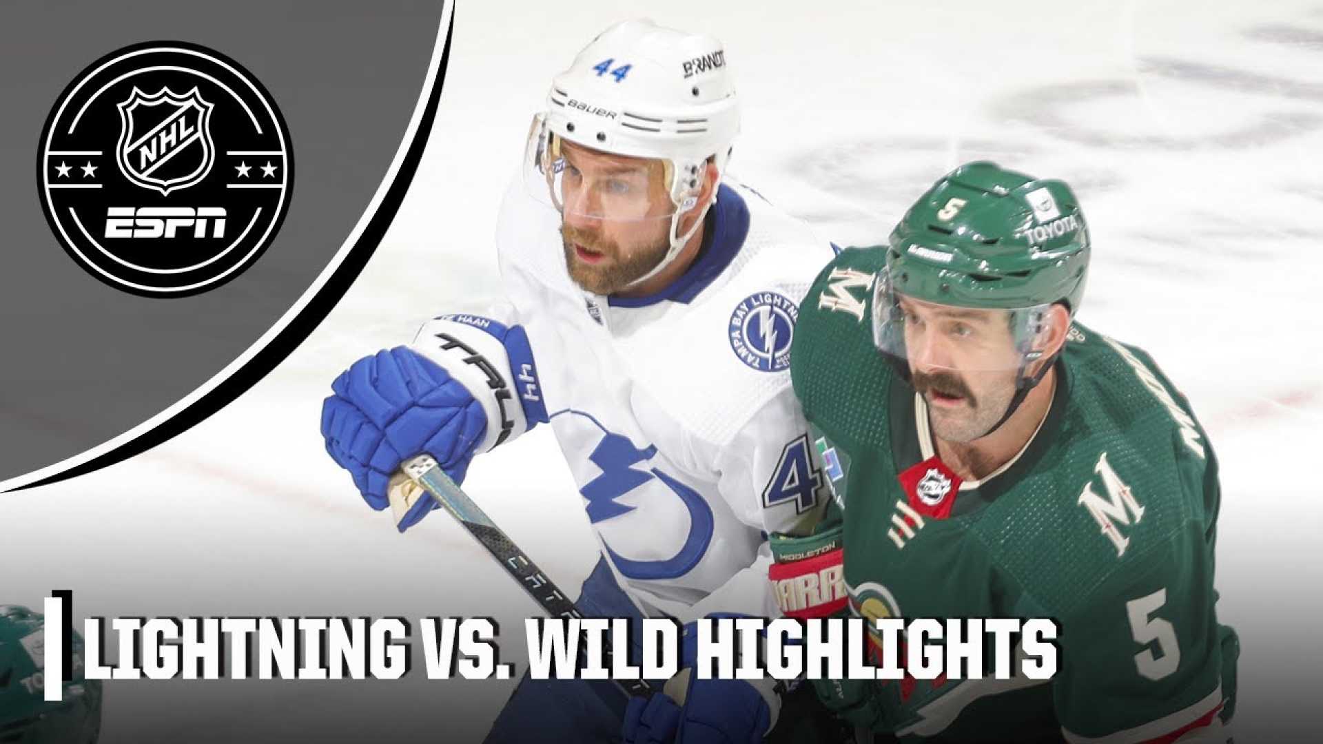 Minnesota Wild Vs Tampa Bay Lightning Game Highlights