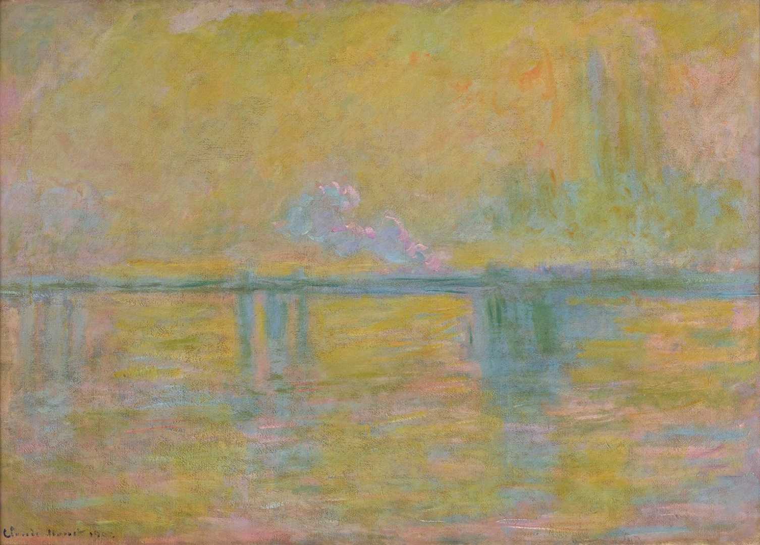 Monet Charing Cross Bridge Courtauld Gallery