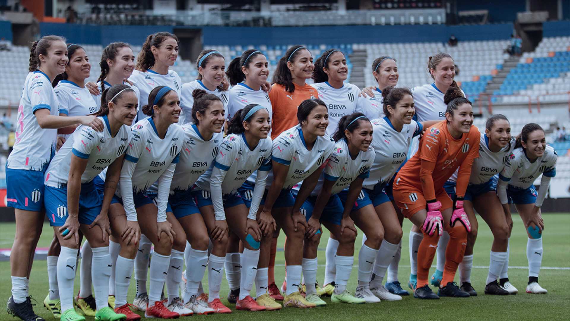 Monterrey Women's Soccer Team Vs Guadalajara Women's Soccer Team Liga Mx Femenil