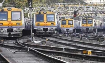 Mumbai Local Train Rain Disruption