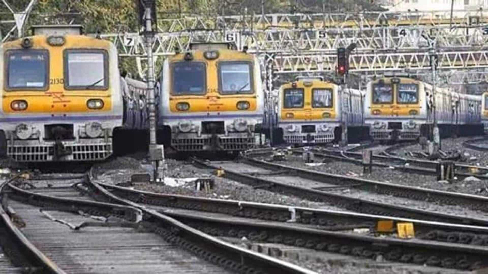 Mumbai Local Train Rain Disruption