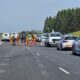 N2 Mandeni Toll Plaza Crash Scene