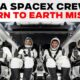 Nasa Spacex Crew 8 Astronauts Returning To Earth