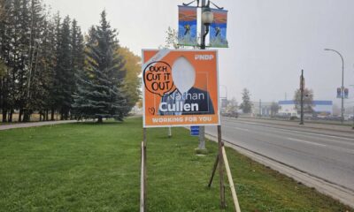 Nathan Cullen Campaign Sign Vandalism