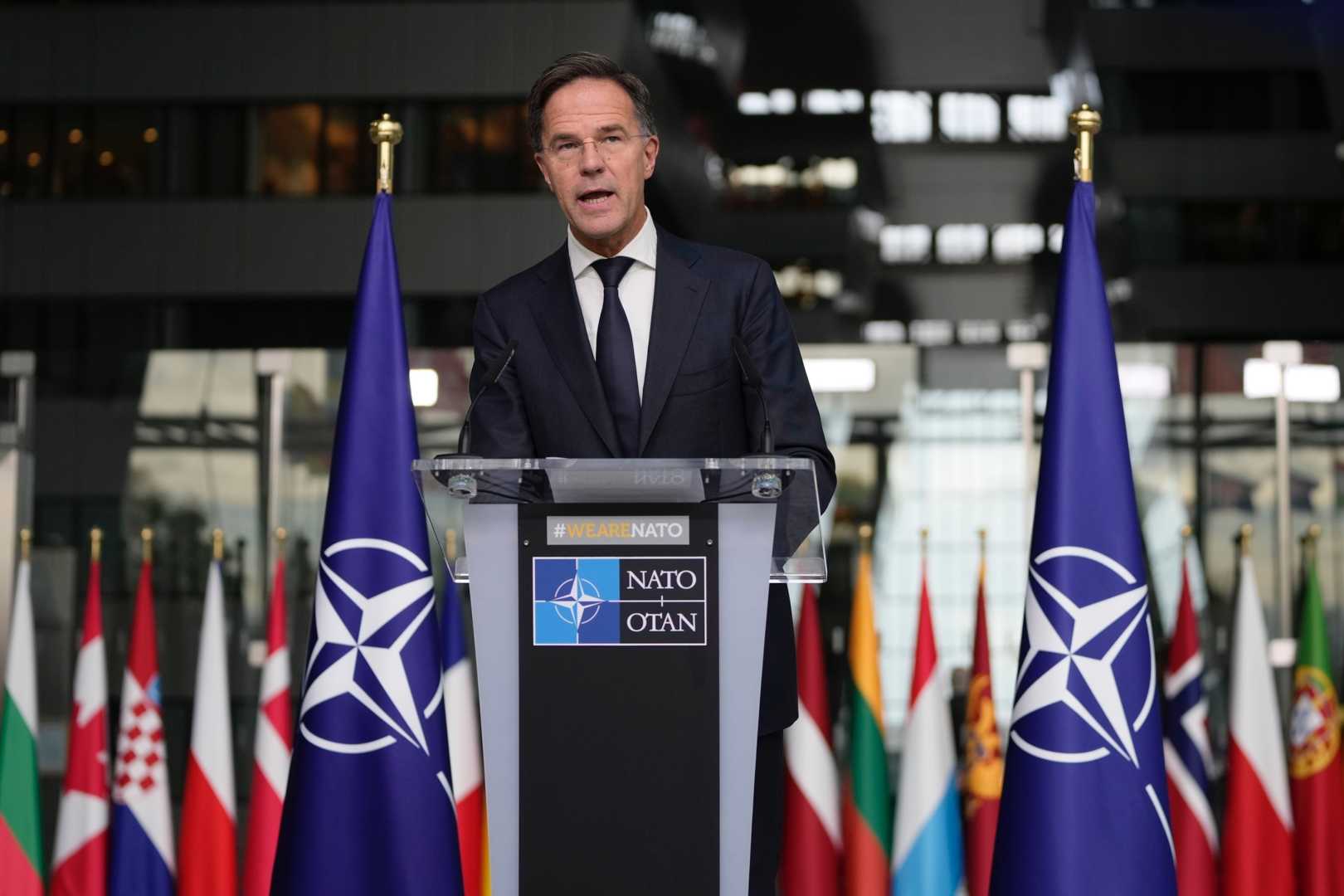 Nato Secretary General Mark Rutte Press Conference North Korean Troops In Kursk