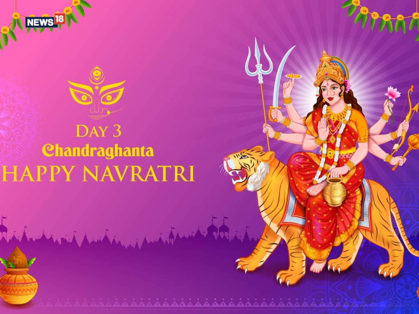 Navratri Maa Chandraghanta Worship