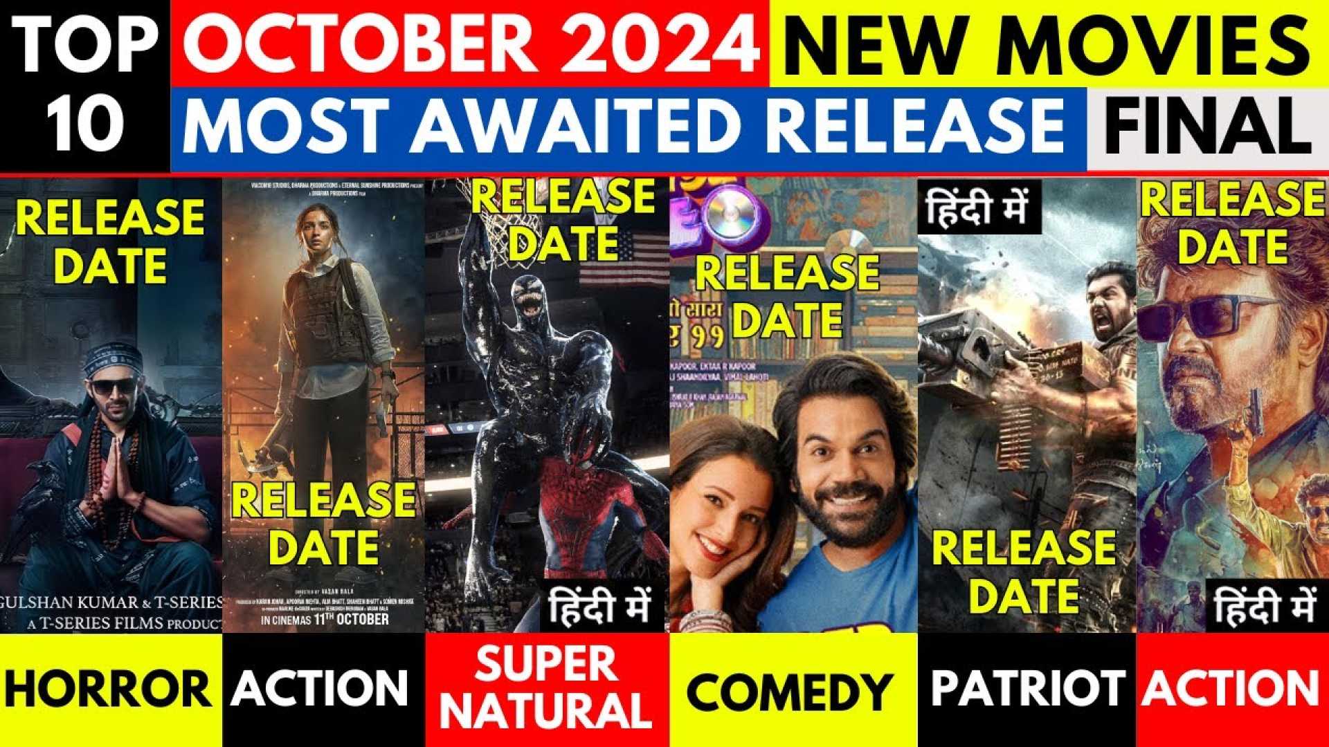 New Ott Releases October 2024