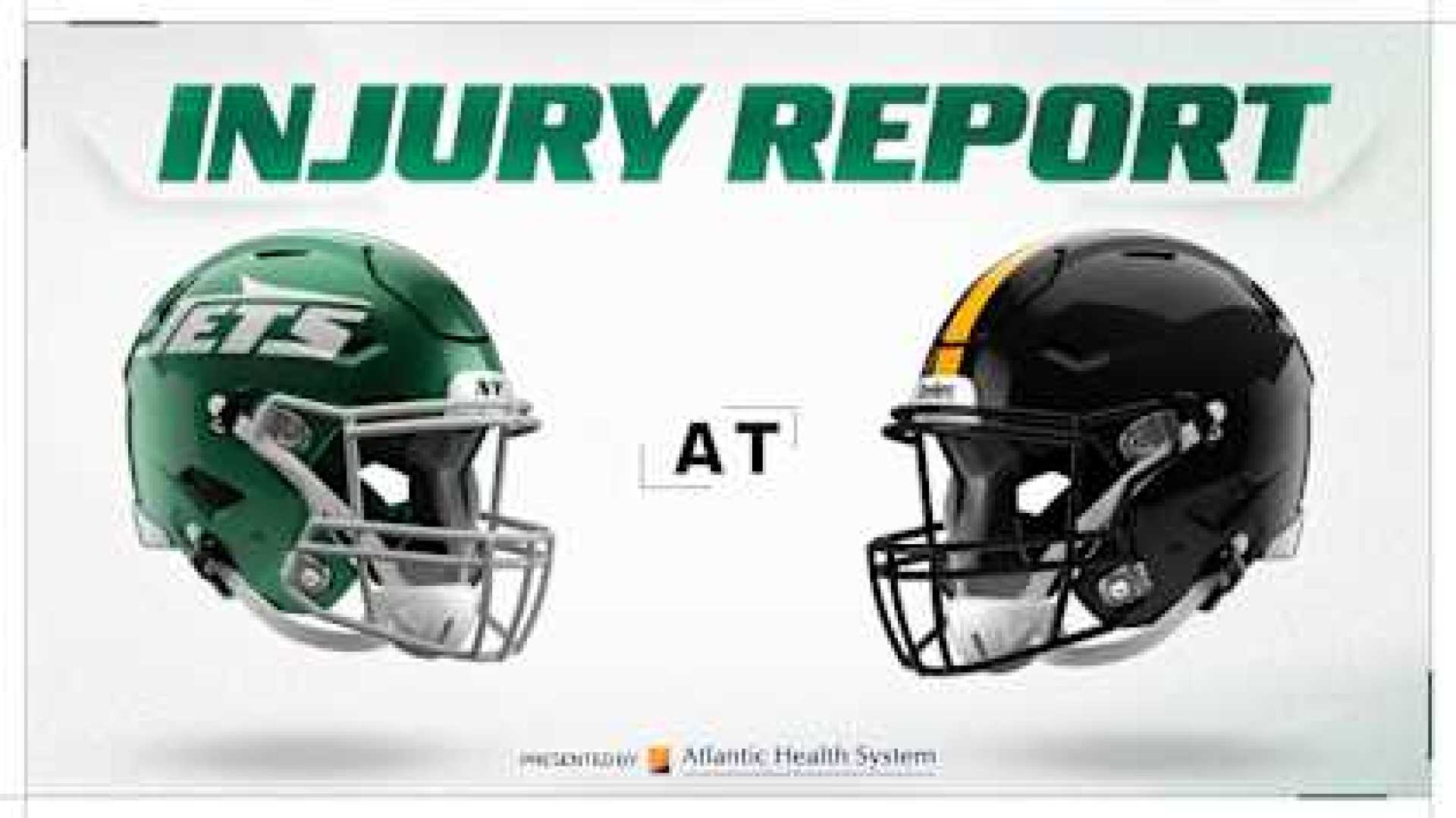 New York Jets Injuries Week 7 Steelers Game