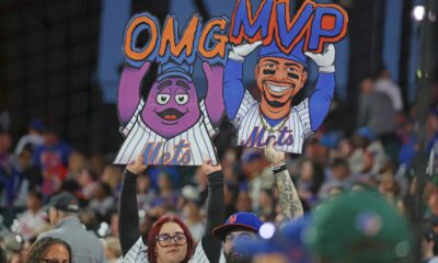 New York Mets Grimace Mascot