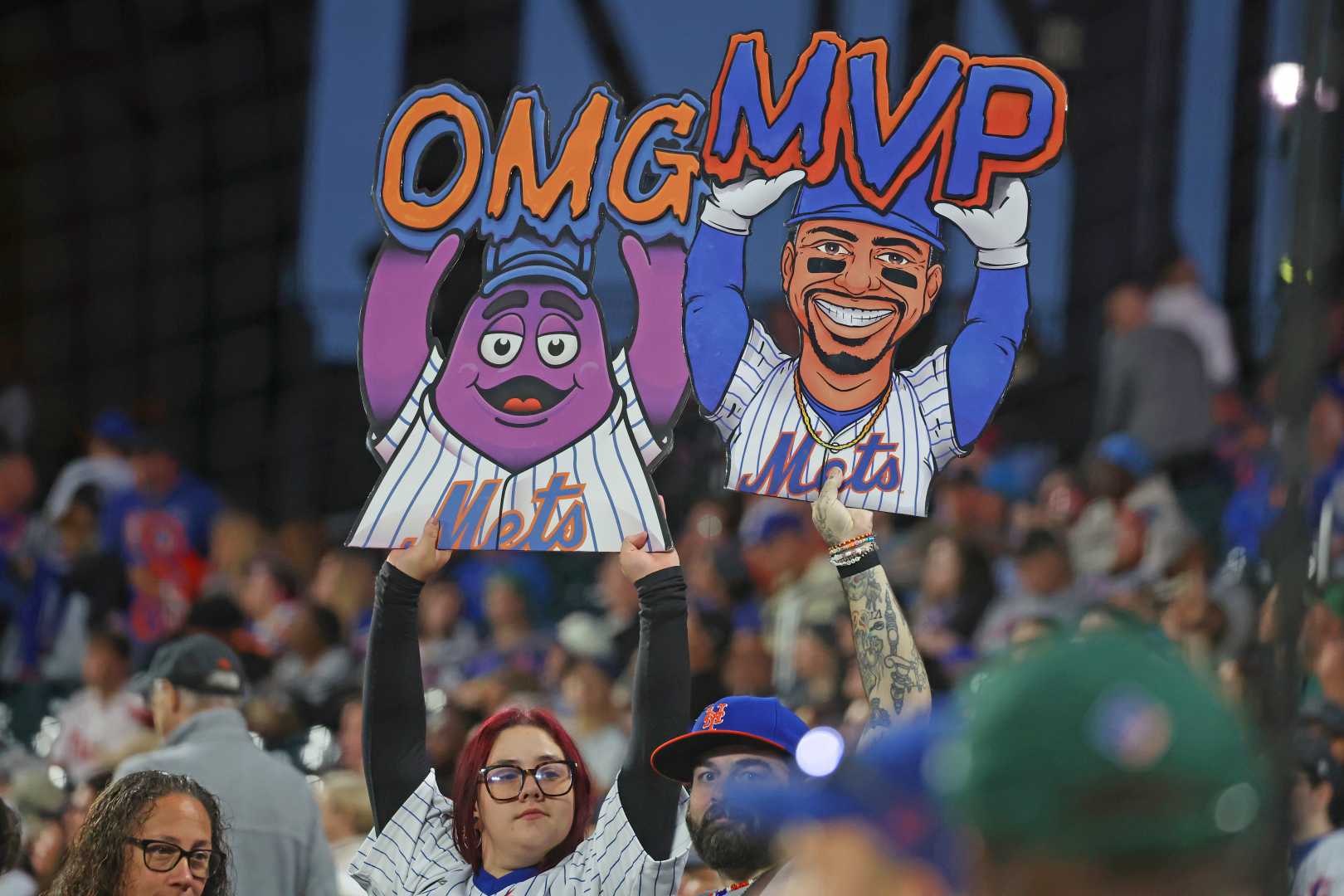 New York Mets Grimace Mascot