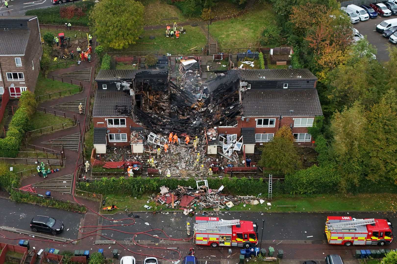 Newcastle House Explosion Site