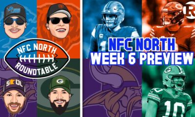 Nfc North Teams Logos And Week 6 Match Previews