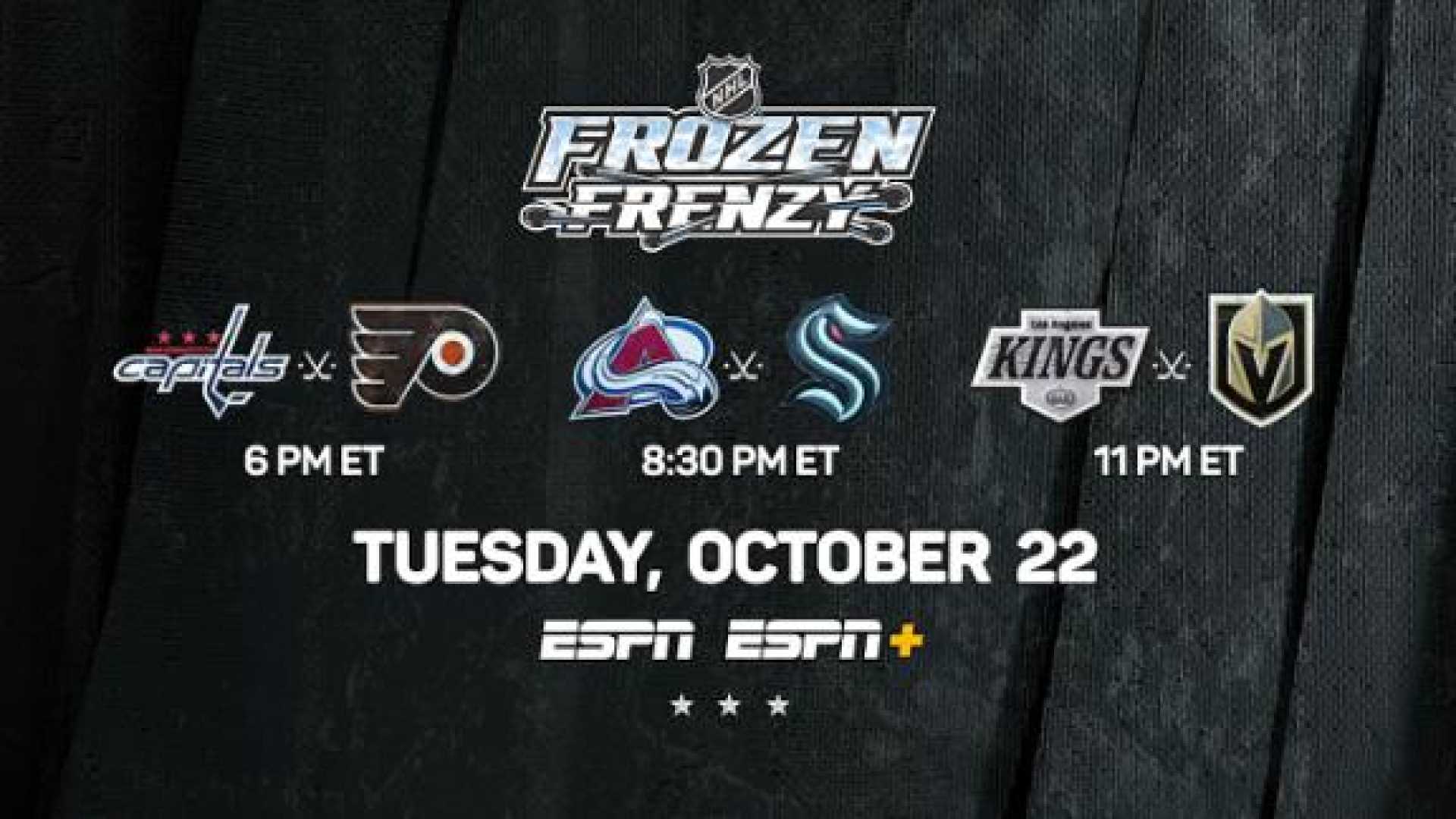 Nhl Frozen Frenzy Espn Coverage