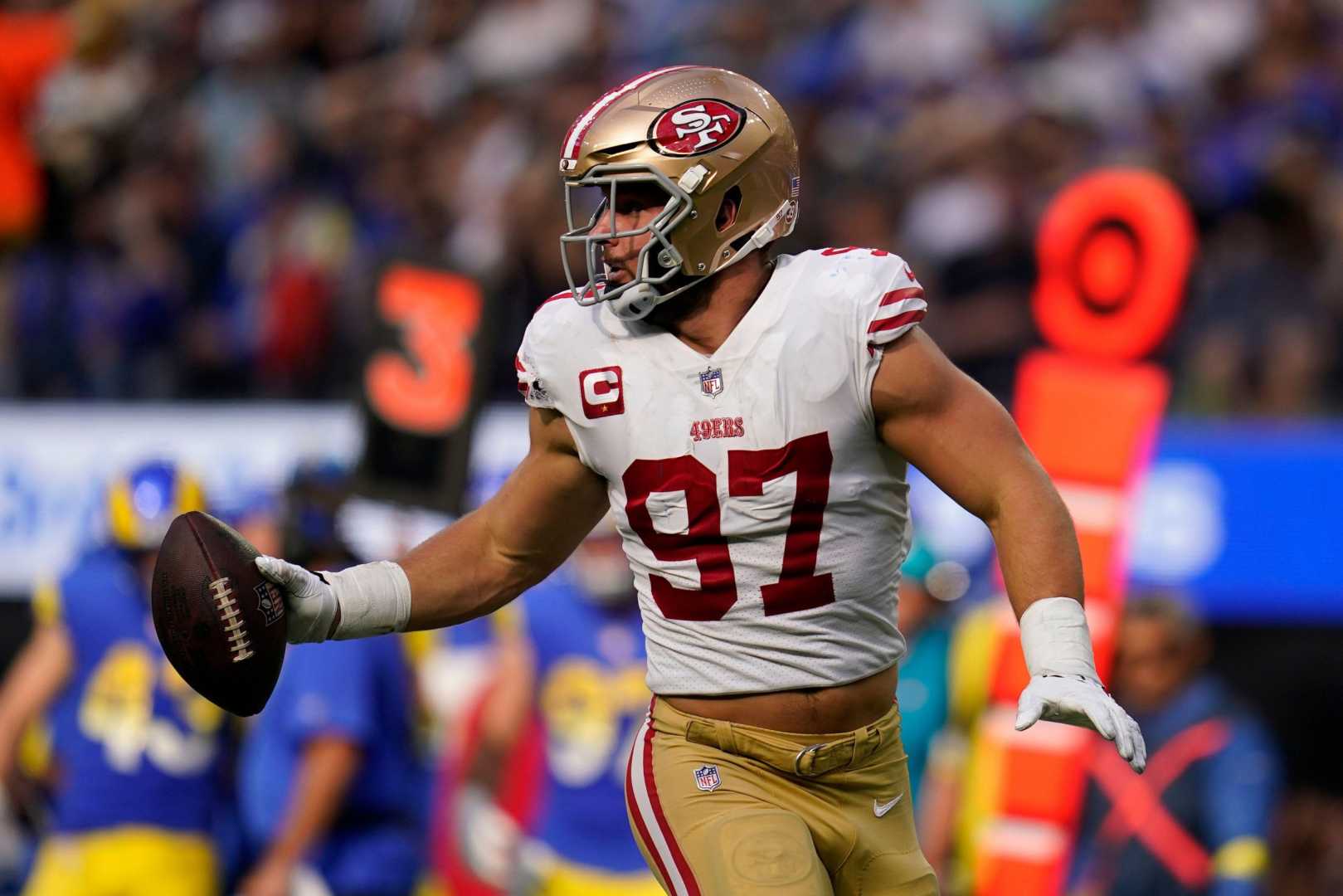 Nick Bosa San Francisco 49ers Week 8