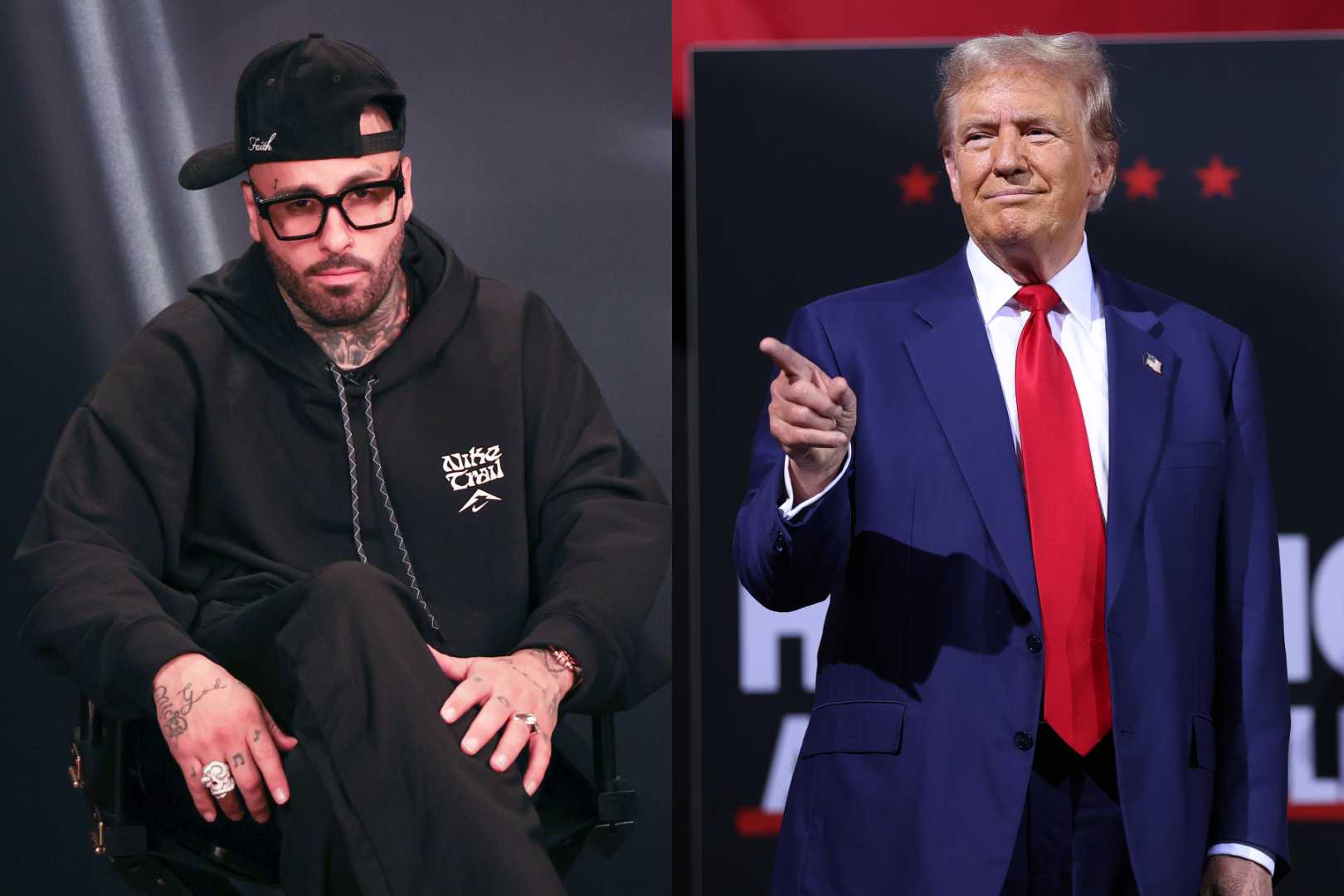 Nicky Jam And Donald Trump