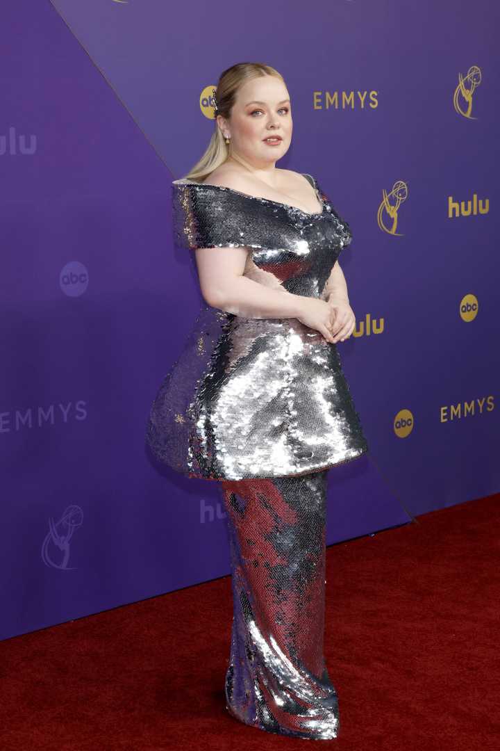 Nicola Coughlan Emmy Awards Red Carpet 2024