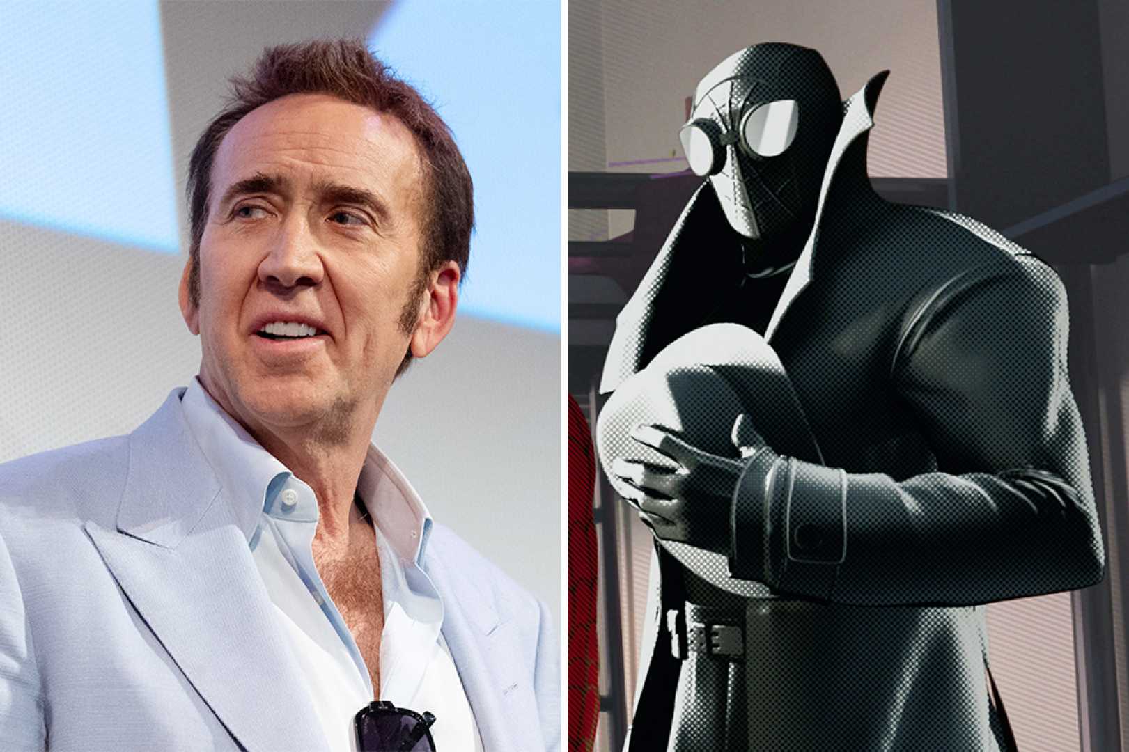 Nicolas Cage Spider Man Noir Costume Live Action Series