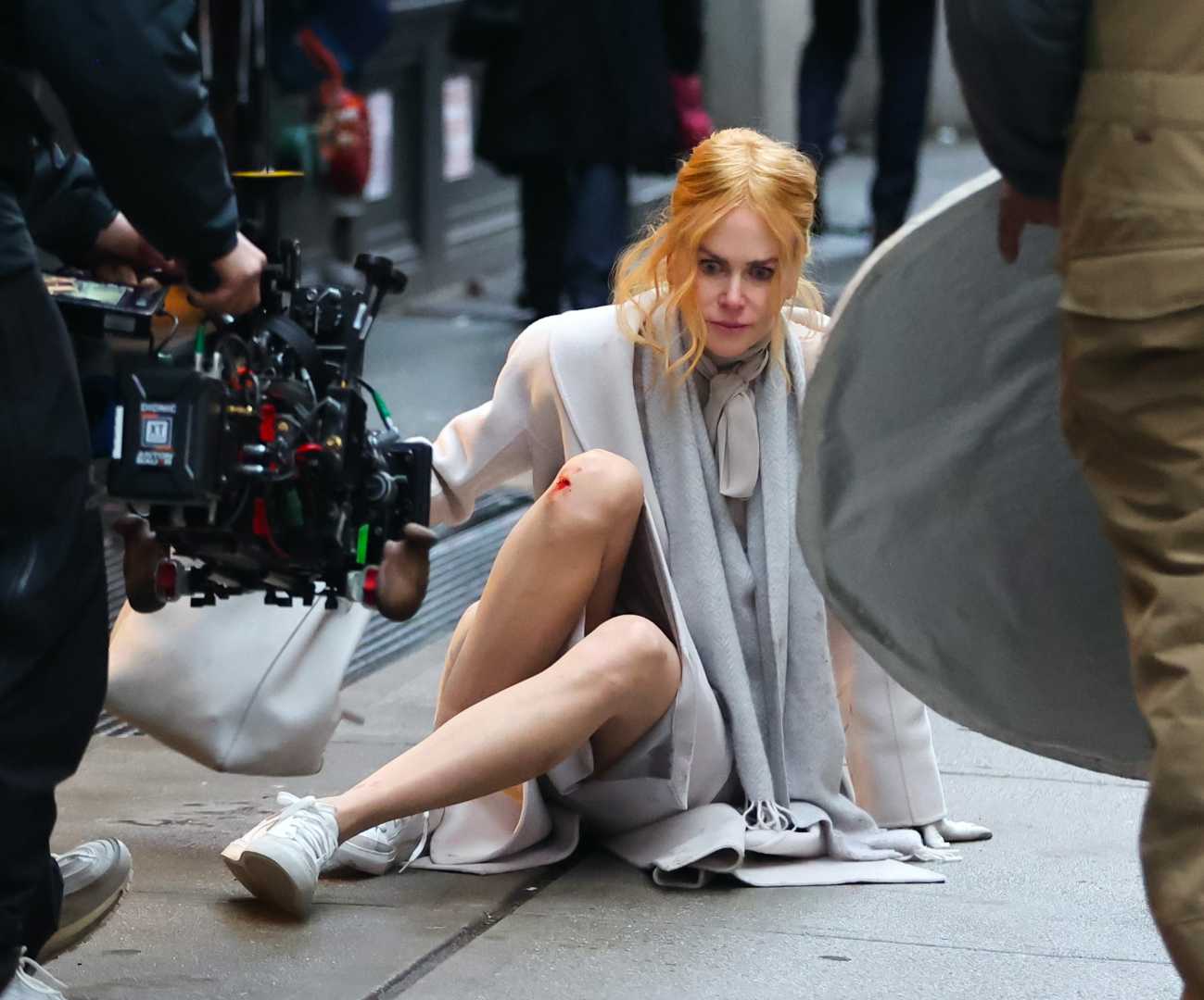 Nicole Kidman On Set Of Babygirl