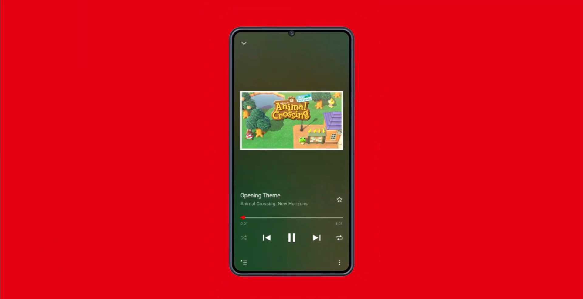 Nintendo Music App Screenshot