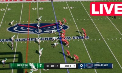 North Texas Mean Green Vs Florida Atlantic Owls Football Game