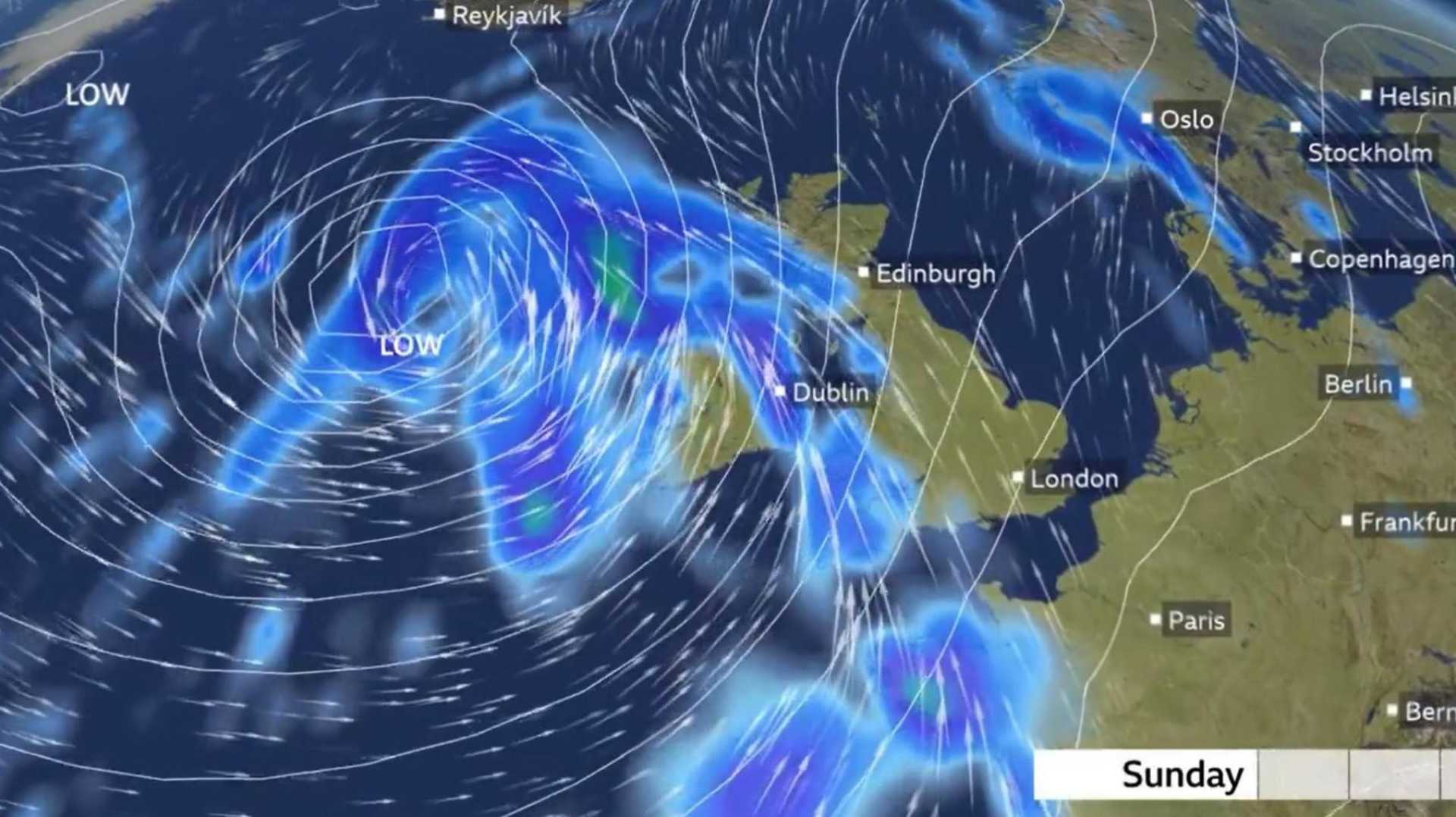 Northern Ireland Stormy Weather