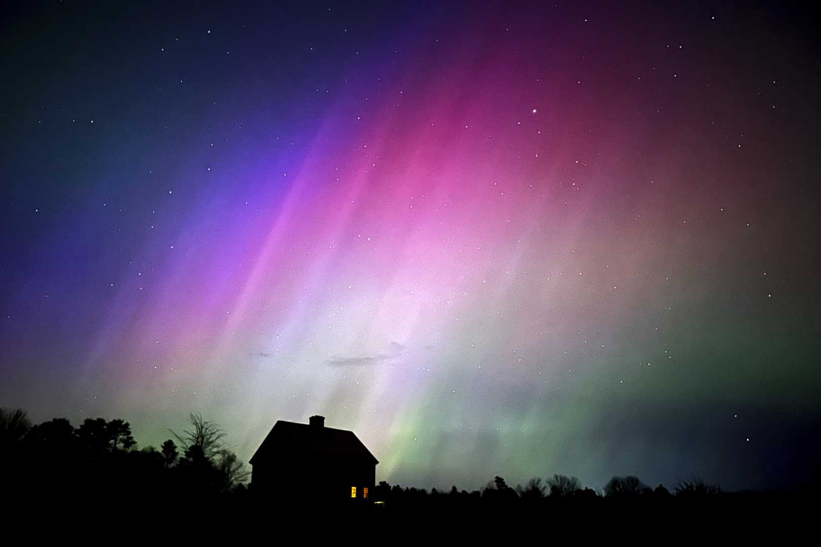 Northern Lights Geomagnetic Storm