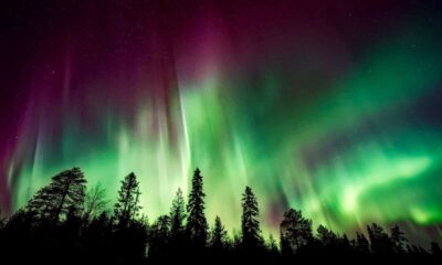 Northern Lights Over United States