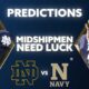 Notre Dame Vs Navy College Football Game Predictions