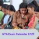 Nta Exam Calendar 2025