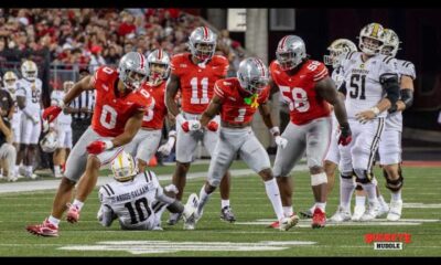 Ohio State Buckeyes Football Team In Action