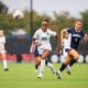 Old Dominion University Women's Soccer Team Playing Against Marshall