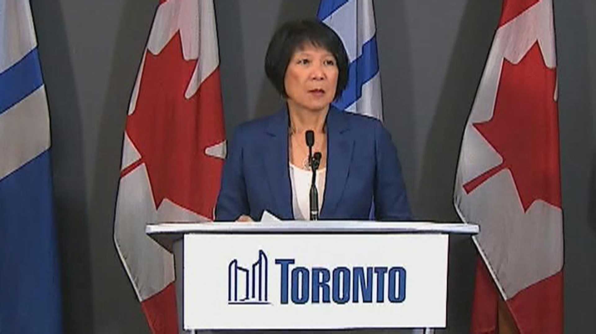 Olivia Chow Toronto Protests