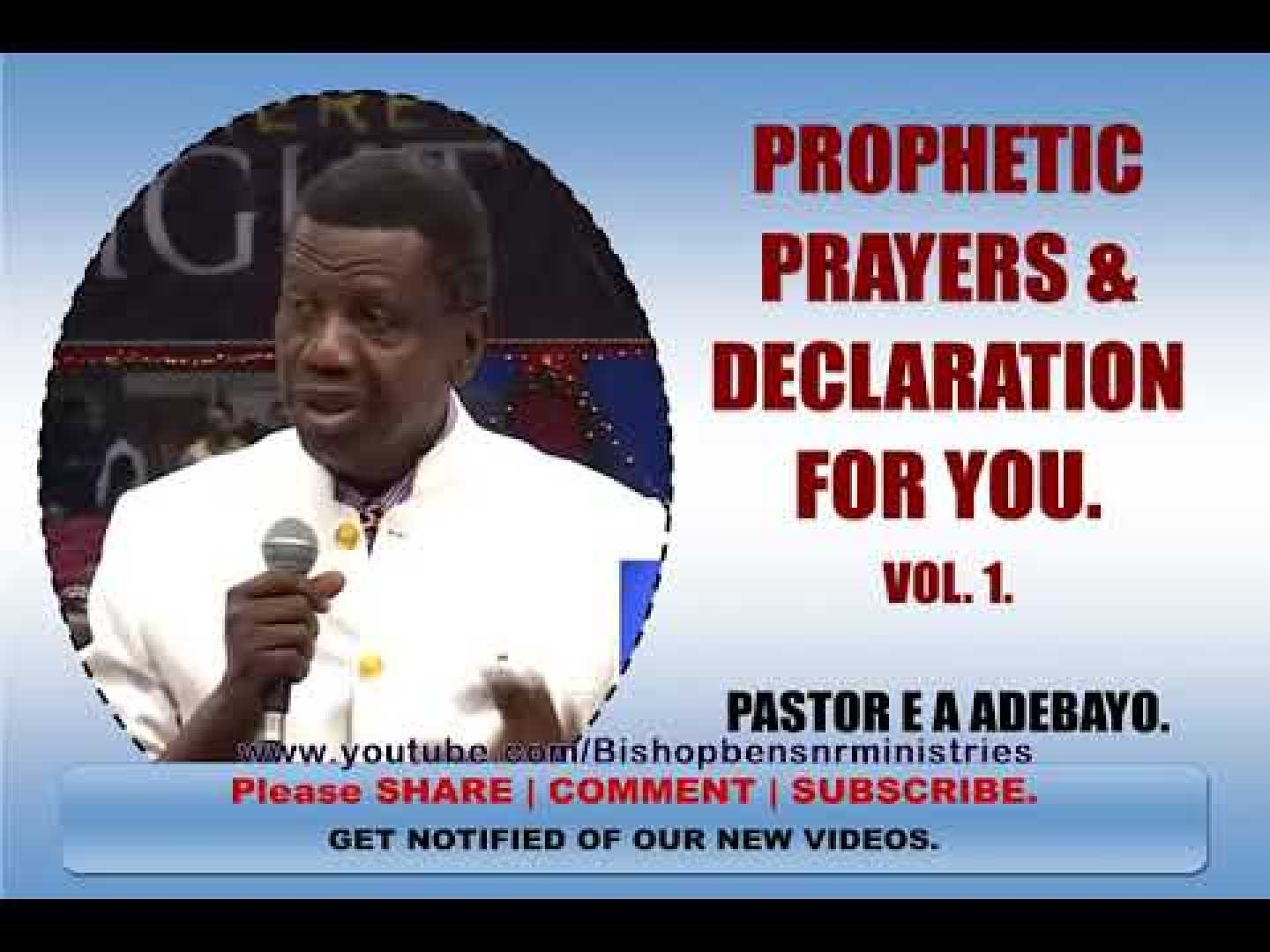 Pastor E.a. Adeboye